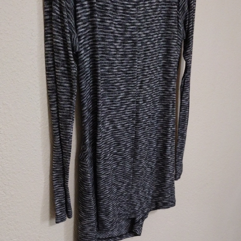 Maurices Black and Gray Cowl Neck Sweater - Picture 8 of 9
